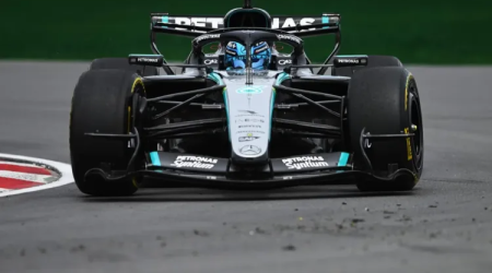 Corc Rassel Formula 1 üzrə Kanada Qran Prisinin təsnifat mərhələsində qalib gəldi