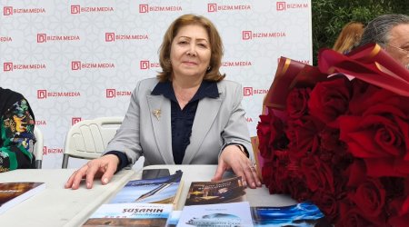 Beş kitabın müəllifi olan Naibə Əliyeva oxucuları ilə görüşdü &ndash; FOTO