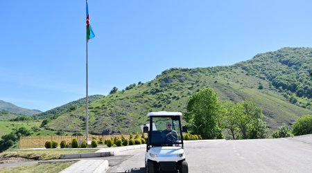Bu kənddə də Bayraq meydanı yaradılıb