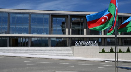Xankəndi Mədəniyyət Mərkəzinin təmirdən sonrakı FOTOLARI