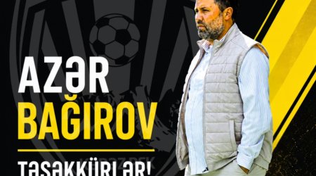 &ldquo;Kəpəz&rdquo; baş məşqçisi ilə yollarını ayırdı