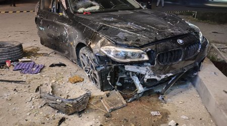 Göygöldə ağır qəza: 3 yaralı var - FOTO
