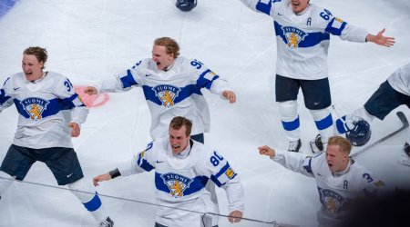 Finlandiya xokkey üzrə dünya çempionu oldu - VİDEO