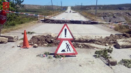 Siyəzəndə Ataçay üzərindəki körpü uçdu: Sakinlər çətinliklə üzləşib &ndash; TƏFƏRRÜAT &ndash; FOTO/VİDEO