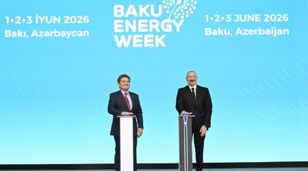 Azəri-Çıraq-Günəşli yatağında sərbəst təbii qaz hasilatına başlandı &ndash; FOTO