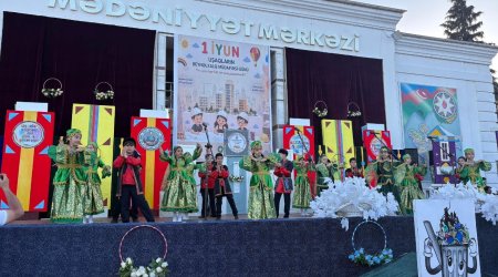 Qusarda rəngarəng 1 İyun festivalı keçirilib - FOTO