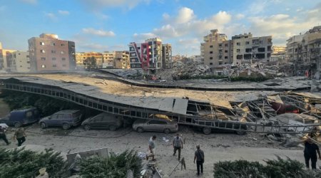Tramp Livanda atəşkəs elan etdi, lakin bombardmanlar davam edir - FOTO/VİDEO