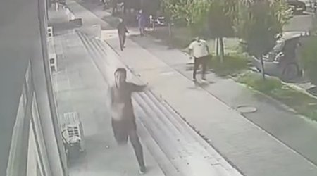 Hövsanda vətəndaşı zorla maşına mindirib aparmaq istəyiblər? &ndash; FOTO