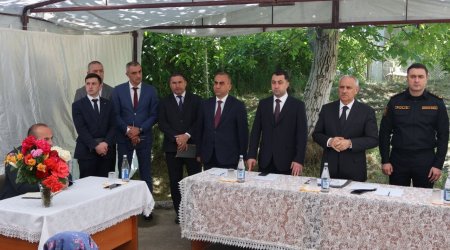 Qusarın icra başçısı Langi kəndində: müraciətlərdə yol təmiri, su, qaz problemi, tibb məntəqəsinin yaradılması var - FOTOLAR