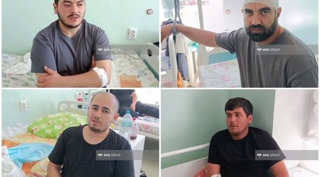 PUA hücumu nəticəsində yaralanan Azərbaycan vətəndaşlarının son durumu - FOTO