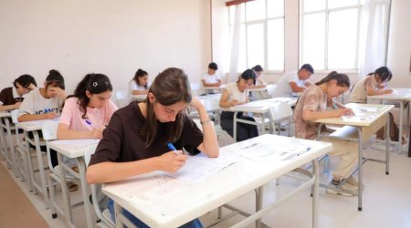 I və IV ixtisas qrupları üzrə qəbul imtahanı keçirildi - FOTO