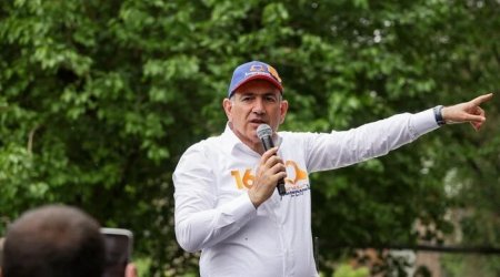 Paşinyanı ilk o, təbrik etdi - rəsmi nəticələr açıqlanmamış... - FOTO