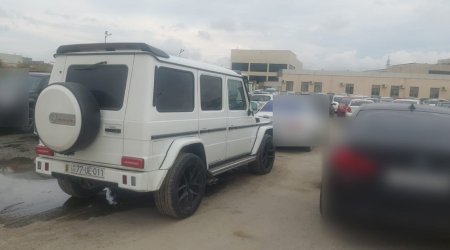 Həmin sürücü saxlanıldı, maşını cərimə meydançasına salındı &ndash; Foto