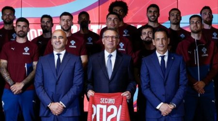 DÇ-2026 öncəsi mühüm görüş: Portuqaliya Prezidenti Ronaldo ilə bir araya gəldi