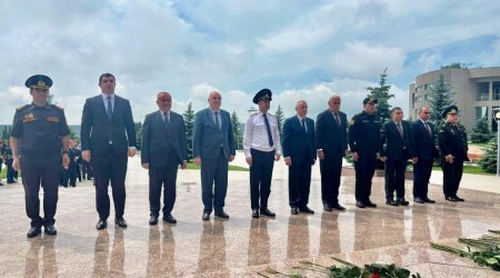 Qusarda 15 İyun - Milli Qurtuluş Günü münasibətilə tədbir keçirilib - FOTO