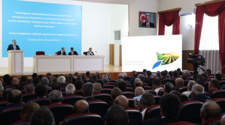 Göygöldə aqrar sahədə yeni Dövlət Proqramının müzakirəsi ilə bağlı regional müşavirə keçirildi - FOTO