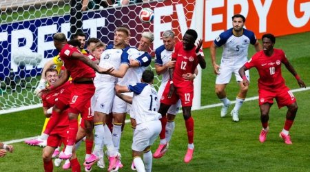 DÇ-2026: Kanada - Bosniya və Herseqovina oyununda ilk hissə YEKUNLAŞDI