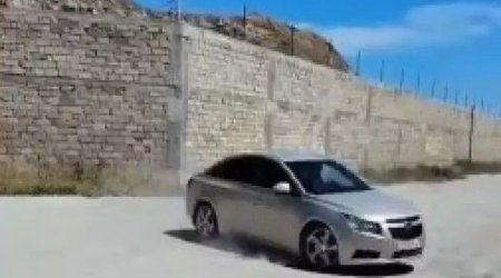 &ldquo;Chevrolet&rdquo;in &ldquo;avtoşluq&rdquo; edən sürücüsü HƏBS EDİLDİ - VİDEO
