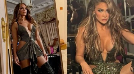 Cennifer Lopez libası ilə hər kəsi heyran etdi - FOTO