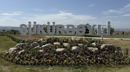 Şükürbəyli kəndində daha 45 ailəyə evlərinin açarları təqdim olundu