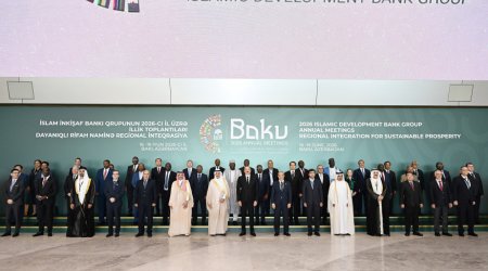 İlham Əliyev İslam İnkişaf Bankı Qrupunun illik toplantısında &ndash; FOTO/VİDEO
