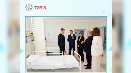 Yenidən qurulan Ağciyər Xəstəlikləri Xəstəxanasının açılışı oldu - FOTO
