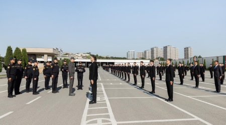 Vilayət Eyvazov sıra baxışı keçirdi &ndash; FOTO/VİDEO