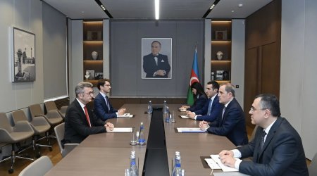Ceyhun Bayramov Almaniya səfirini qəbul etdi &ndash; FOTO