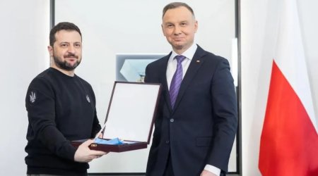 Ukraynanın sabiq prezidentləri Polşanın "Ağ Qartal" ordenindən imtina etdilər