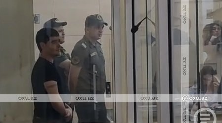 Bibisinin qızını bıçaqladı, əmisinin nəvəsini isə öldürdü - MƏHKƏMƏ &ndash; VİDEO