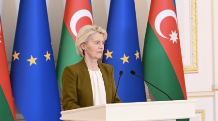 Ursula fon der Lyayen: “Məqsədim Azərbaycanla tərəfdaşlığımızı möhkəmləndirməkdir”