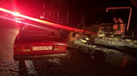 Qubada ağır qəza: 3 yaralı var -ÖZƏL FOTOLAR