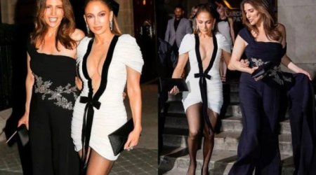 Cennifer Lopez Parisdə mini geyimi ilə diqqətləri üzərinə çəkdi &ndash; FOTO