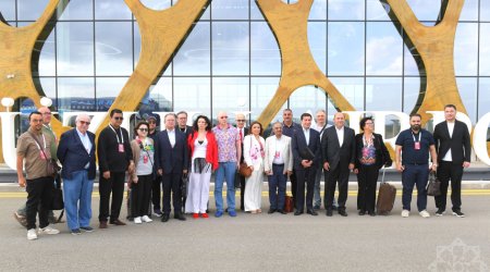 IV Şuşa Qlobal Media Forumunun iştirakçıları Füzuliyə gəliblər - FOTO
