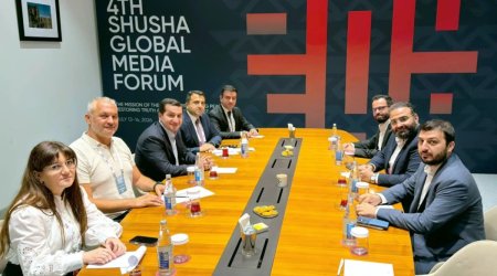 Hikmət Hacıyev Şuşada Suriyanın informasiya naziri ilə GÖRÜŞDÜ