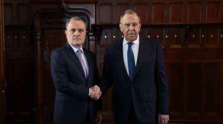 Ceyhun Bayramov və Lavrov arasında görüş başladı – FOTO/VİDEO