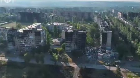 Drujkovka da Donbasın viran qalan şəhərləri sırasına qoşulur &ndash; VİDEO