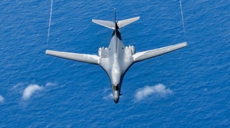 ABŞ İrana zərbələrdə ilk dəfə B-1 strateji bombardmançısından istifadə edib - FOTO