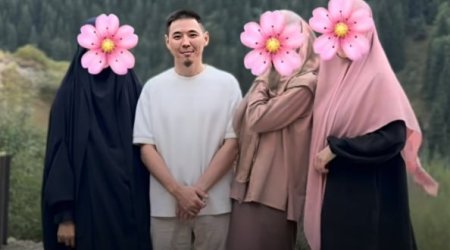 3 arvadı ilə öyünən bloqer cərimələndi - FOTO-VİDEO