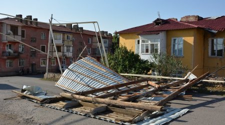 Xaçmazda güclü külək fəsadlar törətdi: 11 ərazi dairəsində işıq yoxdur