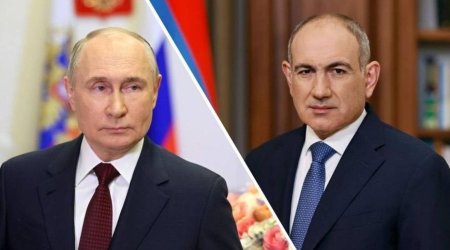 Putin və Paşinyan telefonla danışdı