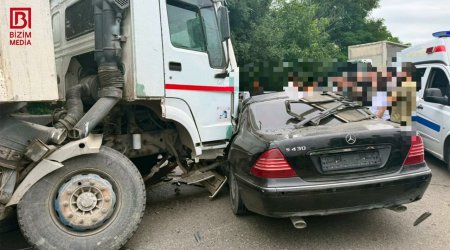 Qubada ağır qəza: Sürücü vəfat etdi