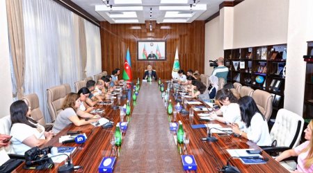 Miqrasiya sahəsində yeniliklər jurnalistlərə təqdim olundu &ndash; FOTO