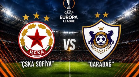 Avropa Liqası: "Qarabağ" "ÇSKA Sofiya" ilə cavab oyununa çıxır