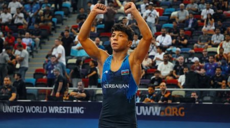 Dünya çempionatı: Azərbaycan güləşçisi İbrahim Həsənov gümüş medal qazandı