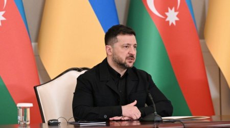 Zelenski: &ldquo;Azərbaycanla güclü münasibətlər qurmalıyıq&rdquo;