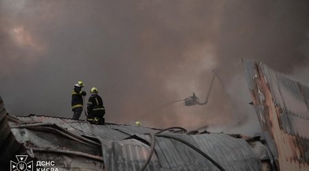 Kiyevə gecə atılan heç bir ballistik raket vurulmayıb &ndash; FOTO