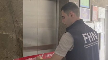 Bu yaşayış binasında liftlərin istismarı dayandırıldı &ndash; VİDEO