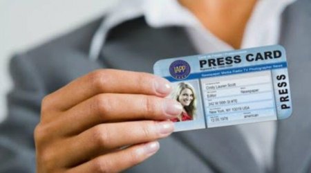 Jurnalist vəsiqəsi ilə bağlı ödəniş LƏĞV EDİLDİ