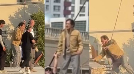 Ceki Çanın Bakıdakı film çəkilişlərindən görüntülər -Video